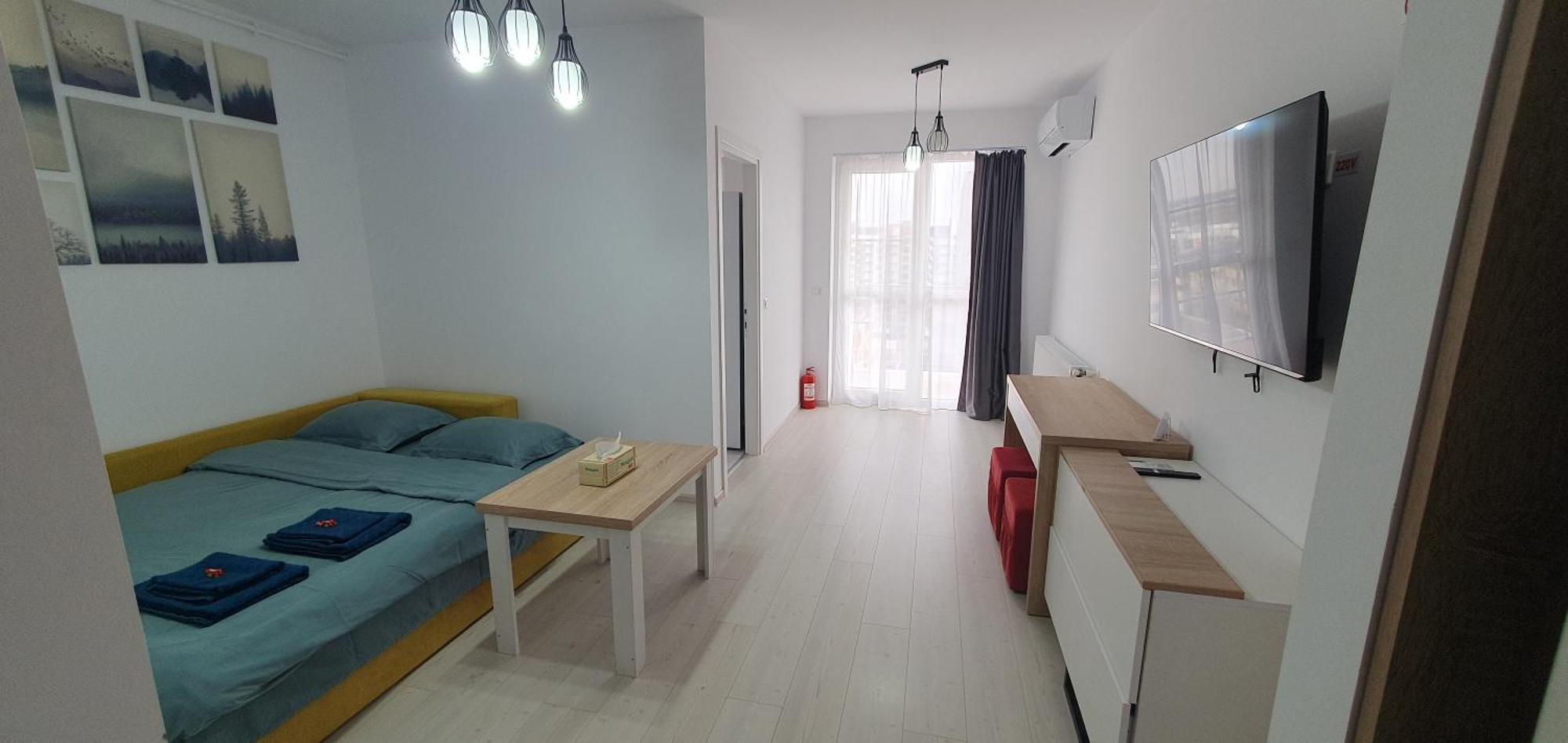 Apartment Spatios,intim+ Loc Parcare Propriu,vedere Panoramica,utilat De Lux